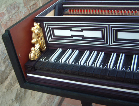 Ca Rezzonico harpsichord